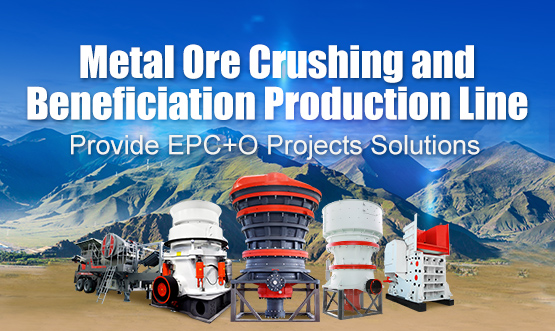 Metal Ore Crushing and Beneficiation Production Line